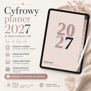 Cyfrowy Kalendarz 2027 / PDF do druku - Dobry Kierunek