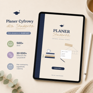 Cyfrowy Planer Studenta 2026/2027 (wersja beżowa)