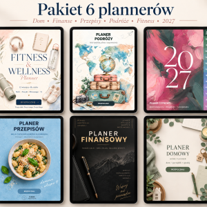 PAKIET Pełnia Życia 2027 - 6 planerów!